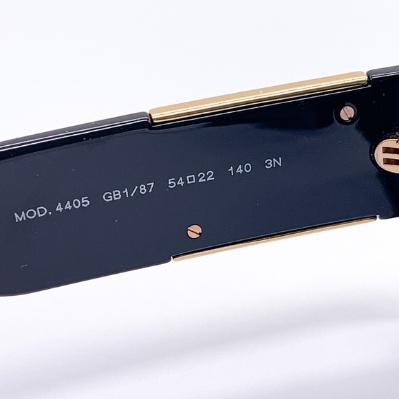 NEW VERSACE MOD 4405 GB1/87 SQUARE WOMEN SUNGLASSES VERSACE VE4405 BLACK - Picture 7 of 9